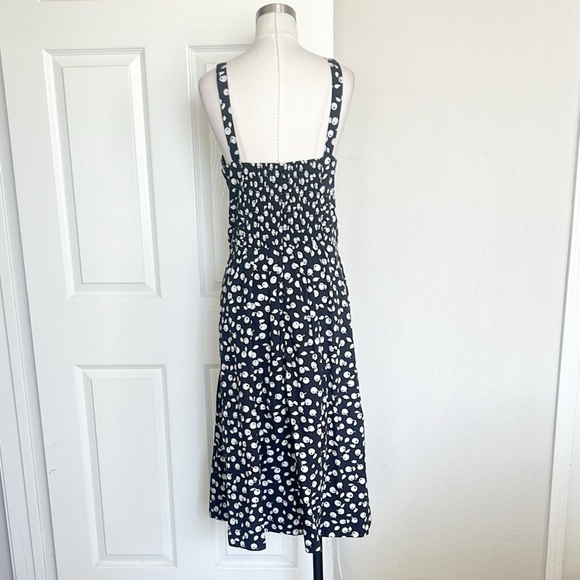 MAEVE Anthropologie Cecilia Pettersson Tie-Front Midi Dress - Picture 8 of 11